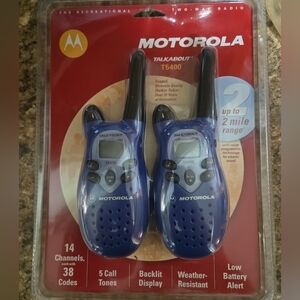 Motorola Talkabout T5400 Blue Radios